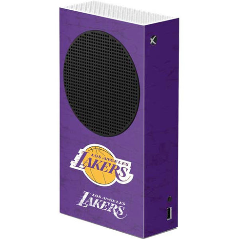 NBA Los Angeles Lakers Purple Primary Logo Xbox Series S Console Skin